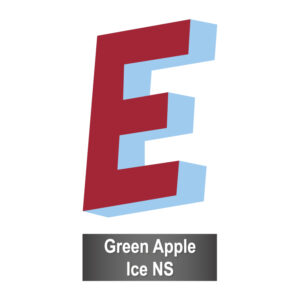 E e-liquid_Green_Apple_Ice_NS